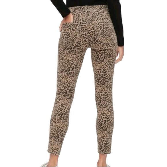 GAP High Rise Universal Leopard Print Legging Jeans NWT Size 20 / 35 - Picture 3 of 6